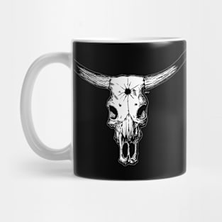 Cow Skull Mug